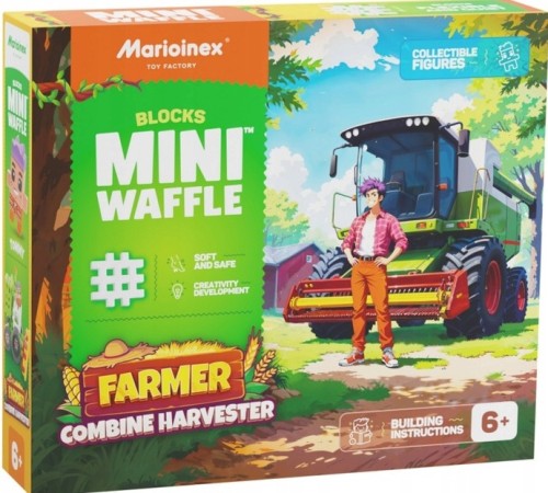 MARIOINEX-907528-Mini-Wafle-FARMER-Kombajn-60el