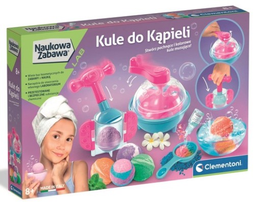Clementoni 50397 Naukowa Zabawa Kule do Kąpieli