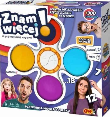 EPEE EP60438 Znam więcej Elektroniczna gra familijna