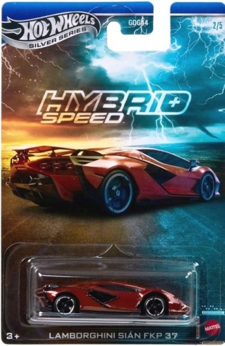 Hot Wheels JDY87 JCB77 SILVER SERIES Lamborghini Sian 1:64