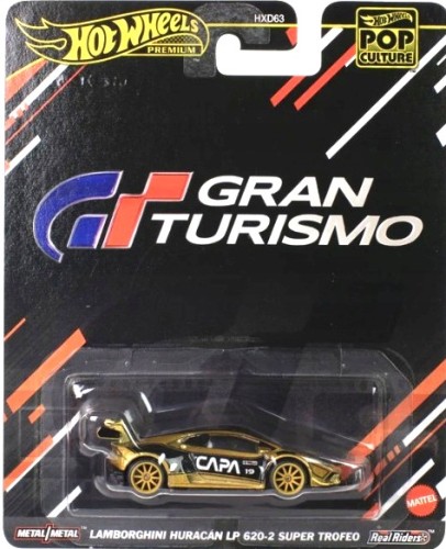 Hot Wheels HXD63 JBL75 PREMIUM Lamborghini Huracan LP 620-2 Super Trofeo