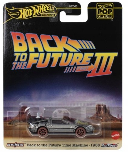 Hot Wheels HXD63 JBL76 PREMIUM Back to the Future Time Machine 1955