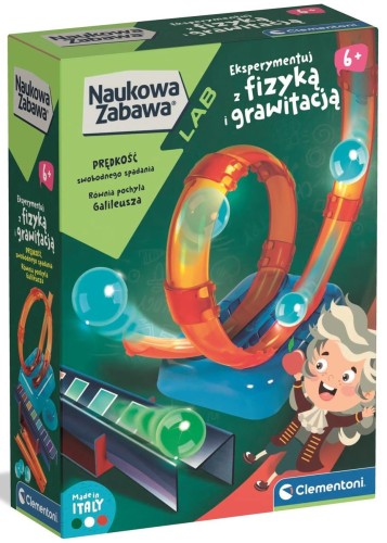 Clementoni 50410 Naukowa Zabawa Eksperymentuj z Fizyką i Grawitacją
