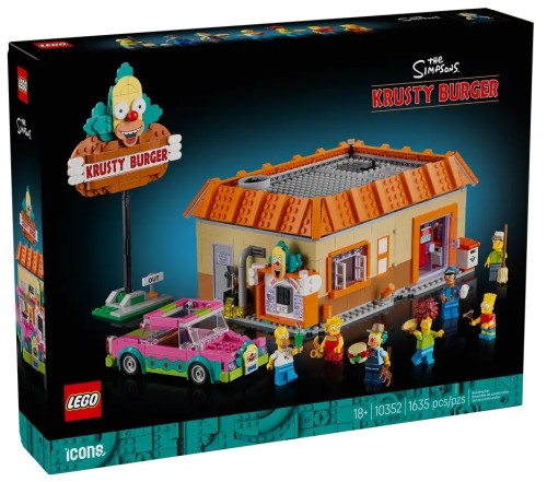 LEGO Icons 10352 The Simpson: Krusty Burger