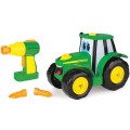 TOMY John Deere Zbuduj traktor Johnny z wiertarką