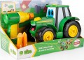 TOMY John Deere Zbuduj traktor Johnny z wiertarką