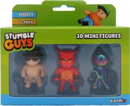 DANTE 30006 Stumble Guys Zestaw 3 figurki MIX seria 2