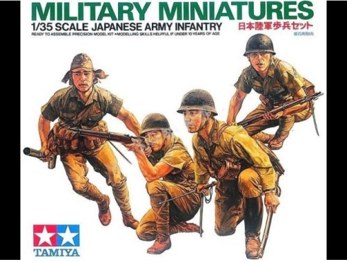 TAMIYA 35090 Zestaw figurek Japanese Army Infantry - 1:35