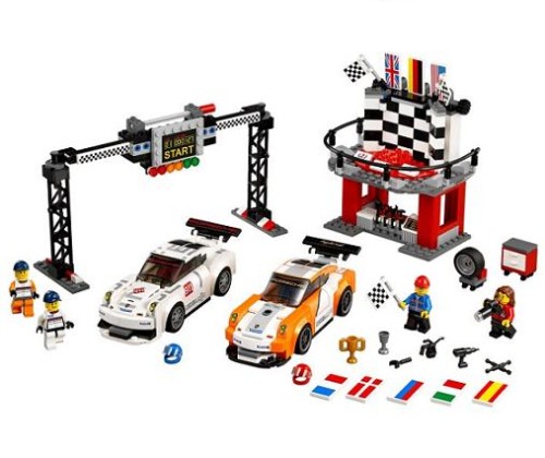 LEGO 75912 Speed Champions Porsche 911 linia mety