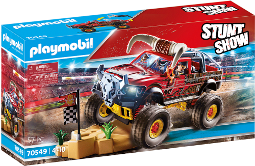 PLAYMOBIL 70549 STUNT SHOW Pokaz kaskaderski: Monster Truck Rogacz