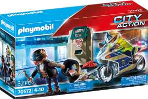 PLAYMOBIL 70572 CITY ACTION Policyjny motor: Pościg za przestępcą
