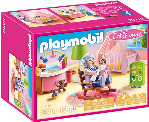 PLAYMOBIL 70210 Dollhouse Pokoik dziecięcy