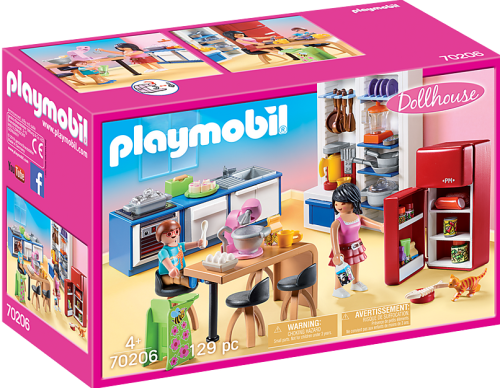 PLAYMOBIL 70206 Dollhouse Rodzinna kuchnia