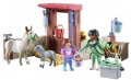 PLAYMOBIL 71471 HORSES OF WATERFALL Weterynarz z osiołkami (1)