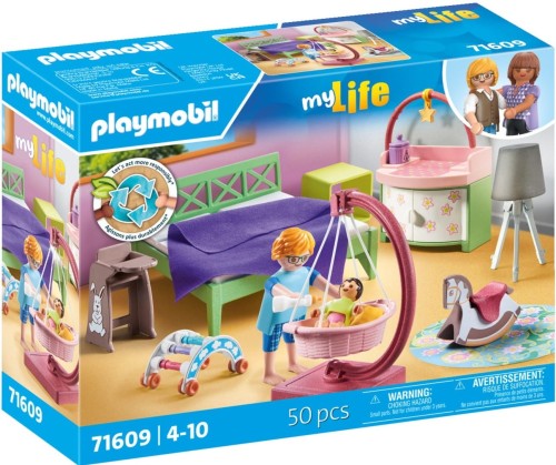 PLAYMOBIL 71609 MY LIFE Sypialnia z kącikiem zabaw dla dziecka