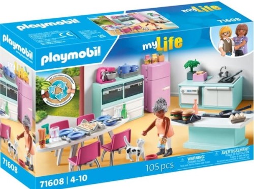 PLAYMOBIL 71608 MY LIFE Kuchnia z jadalnią