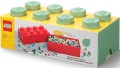 LEGO®  Pojemnik klocek Brick 8 (Oliwkowy)