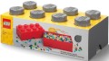 LEGO® Pojemnik klocek Brick 8 (Ciemnoszary)