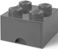 LEGO® Szuflada klocek Brick 4 (Ciemnoszary)