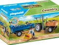 PLAYMOBIL 71249 ciągnik z przyczepą