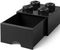 LEGO ® Pojemnik 4 Szuflada Czarna