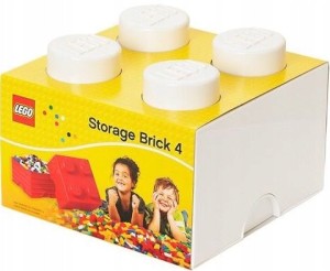 LEGO Pojemnik na klocki  4 biały