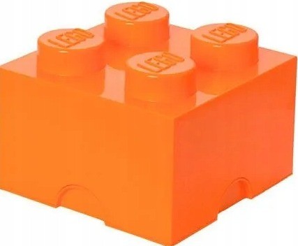 LEGO Pojemnik na klocki 4 pomarańczowy