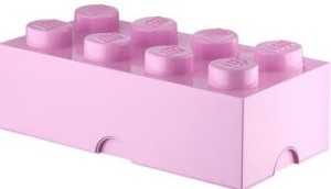 LEGO Pojemnik na klocki 8 jasnoróżowy