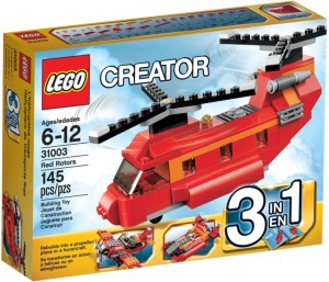 LEGO 31003 Creator Czerwony śmigłowiec