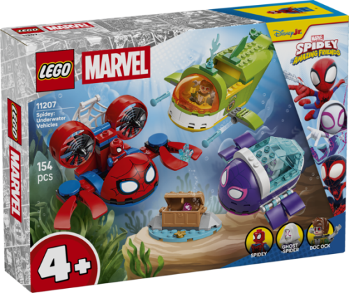 LEGO Marvel 11207 Spidey: podwodne pojazdy