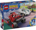 LEGO Sonic 77118 Silver w samochodzie kontra Knuckles w monster trucku