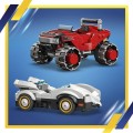 LEGO Sonic 77118 Silver w samochodzie kontra Knuckles w monster trucku