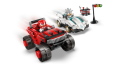LEGO Sonic 77118 Silver w samochodzie kontra Knuckles w monster trucku