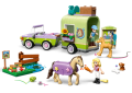 LEGO Friends 42695 Przyczepa z koniem i źrebaczkiem