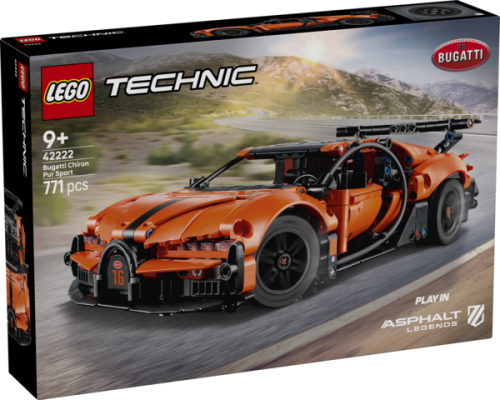 LEGO Technic 42222 Hipersamochód Bugatti Chiron