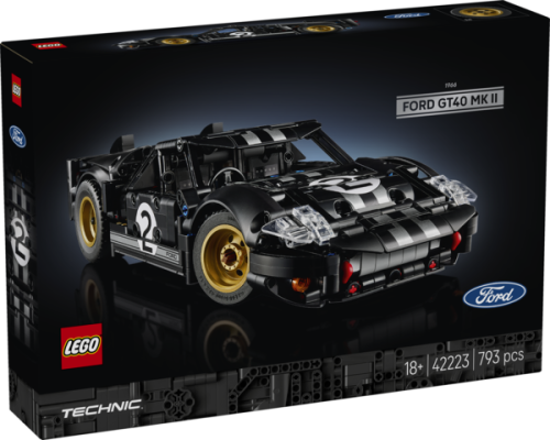 LEGO Technic 42223 Samochód wyścigowy 1966 Ford GT40