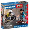 PLAYMOBIL 72079 CITY ACTION Pościg motocyklowy