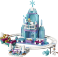 LEGO Disney 43281 Lodowy zamek Elzy i śnieżna przejażdżka