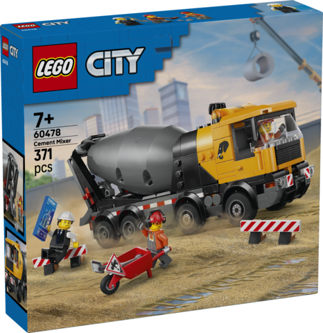 LEGO City 60478 Betoniarka