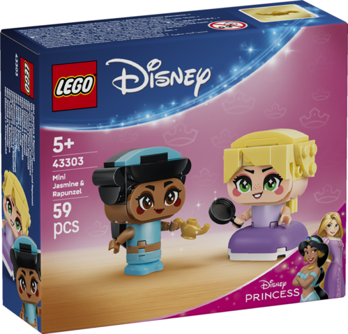LEGO Disney 43303 Mała Dżasmina i Roszpunka