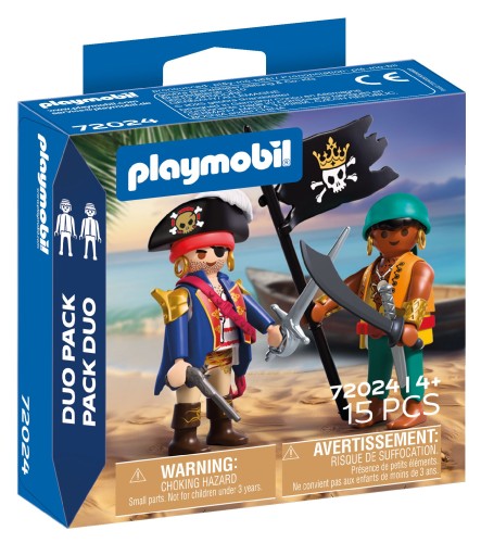 PLAYMOBIL 72024 DuoPack Piraci