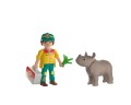 PLAYMOBIL 72025 DuoPack Strażnik leśny z nosorożcem