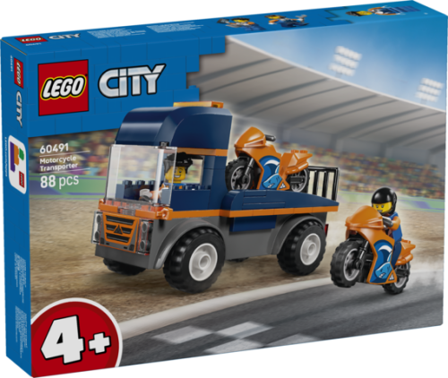 LEGO City 60491 Laweta dla motocykli