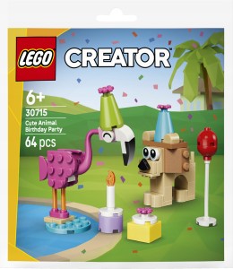 LEGO Creator 30715 Przyjęcie urodzinowe z uroczymi zwierzątkami