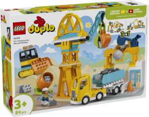 LEGO Duplo 10476 Plac budowy z pojazdami 3 w 1