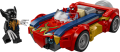 LEGO Super Heroes 76336 Spider-Man w samochodzie kontra zvenomowany Wolverine