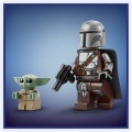 LEGO Star Wars 75436 Śmigacz Mandalorianina i Grogu