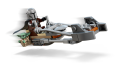 LEGO Star Wars 75436 Śmigacz Mandalorianina i Grogu