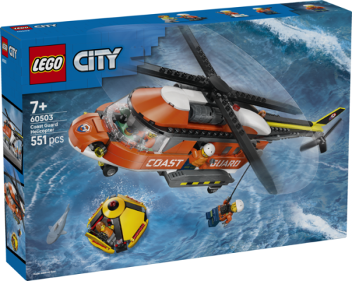 LEGO City 60503 Helikopter straży przybrzeżnej