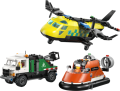 LEGO City 60505 Zestaw z samolotem, ciężarówką serwisową